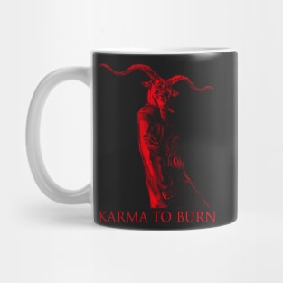 Karma To Burn - Red Goataneer Mug